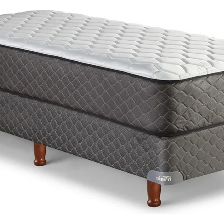 CONJUNTO PIERO ESPUMA MODELO FLEUR 100x190x26