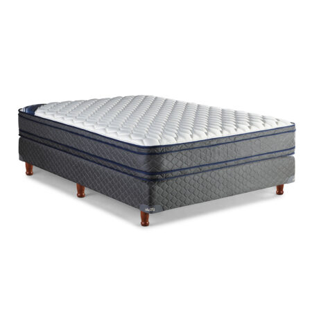 CONJUNTO PIERO DE RESORTES MODELO BAHIA 140x160x27