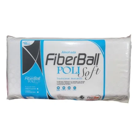 ALMOHADA ESPUMA FLEXIBLE FIBERBALL